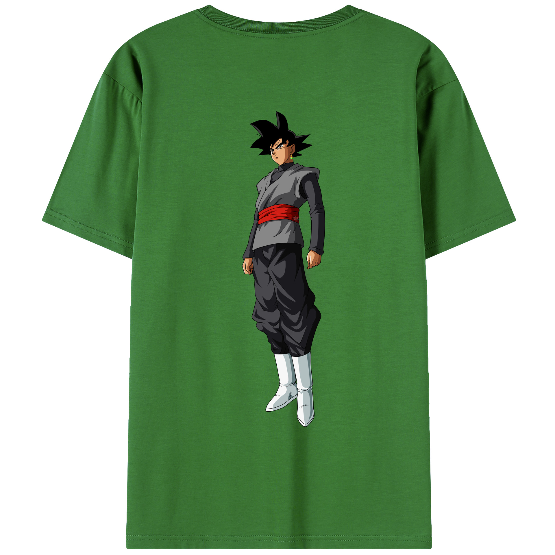 （画像用） ドラゴンボール ベジータ四世（Bejīta Yonsei）DRAGON BALL Vegeta IV レディース半袖Tシャツ(バックプリント)